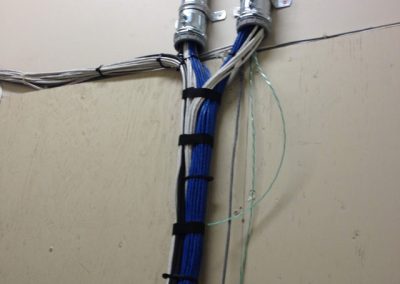 Cabling through conduit
