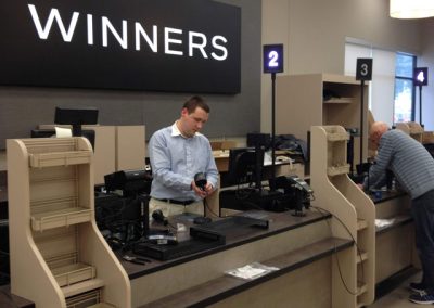 Installing point of sale systems